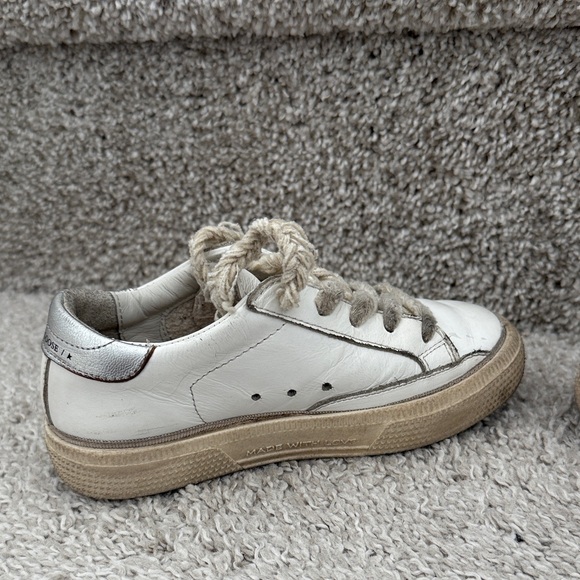 Golden Goose May Young with fuchsia glitter star and metallic leather heel tab - Picture 6 of 12